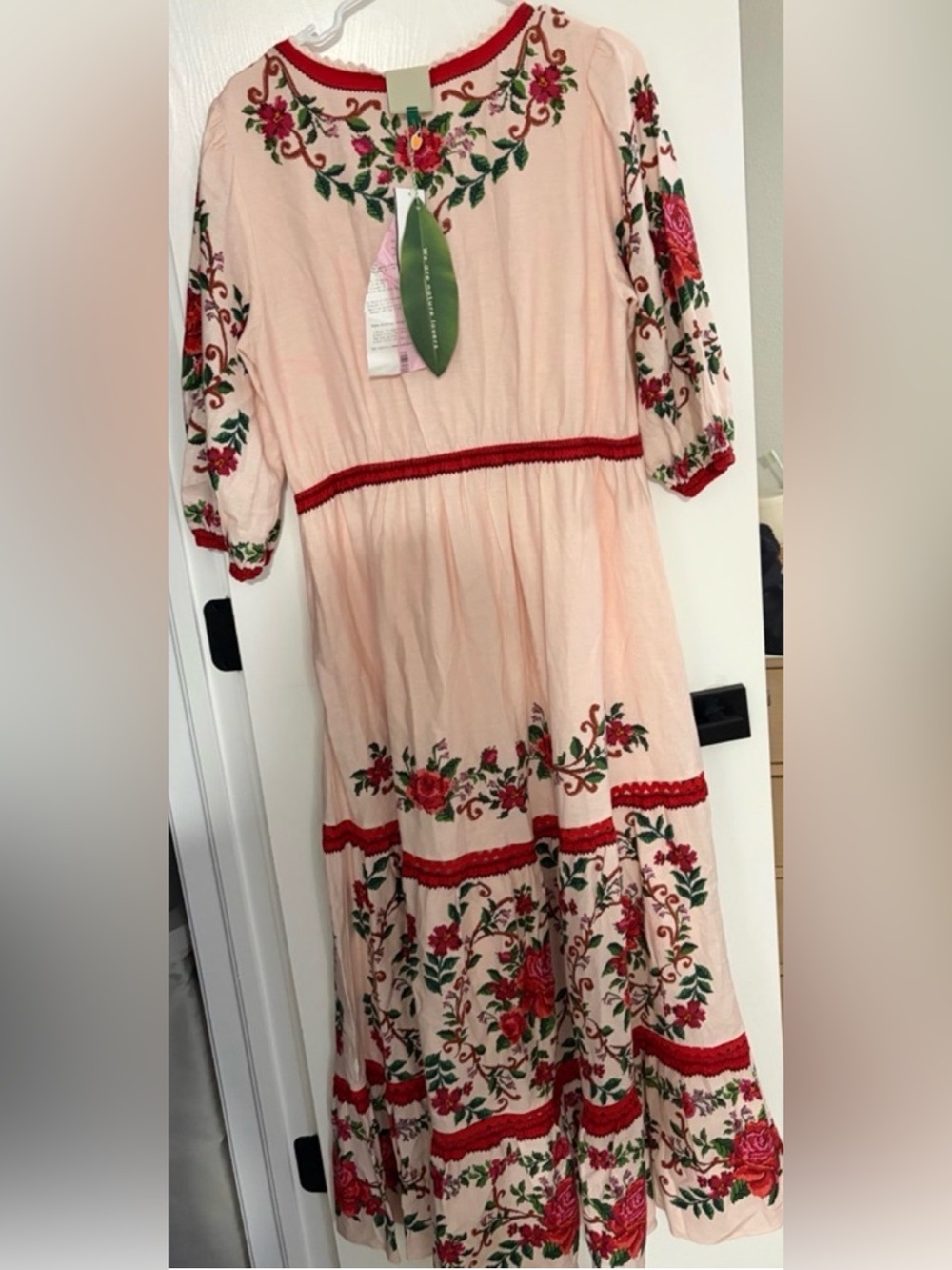 NWT Farm Rio pink and red floral dress - Picture 2 of 2